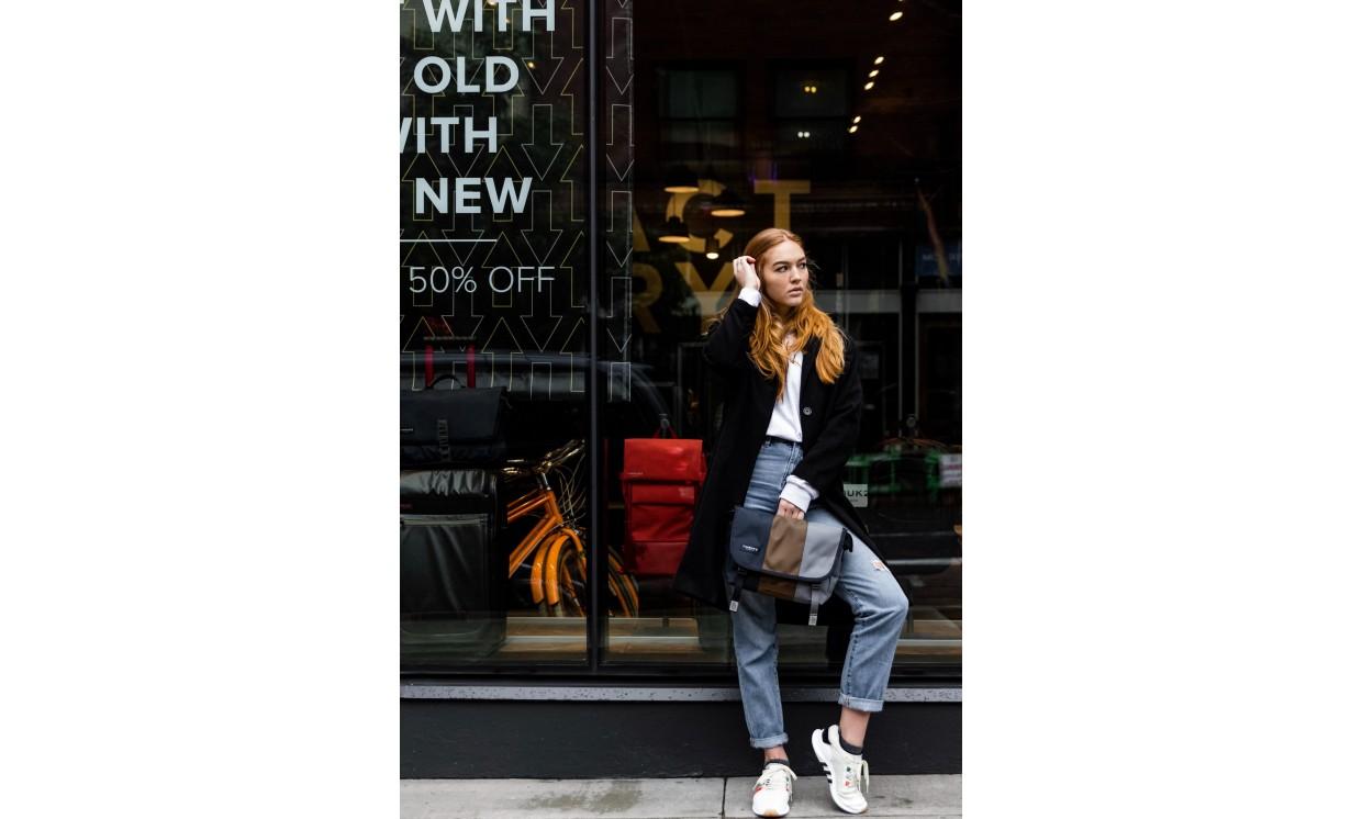 laddy fashion blue jeans store beautiful attractive