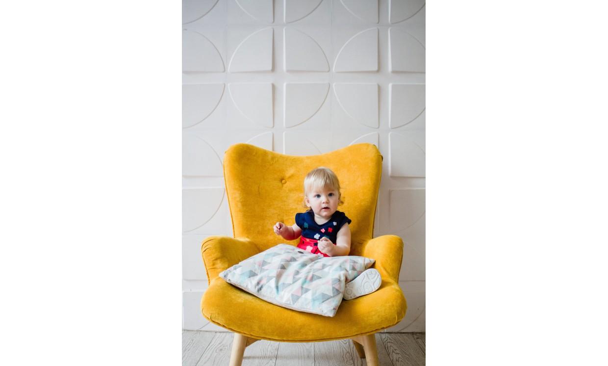 baby yellow chair cute
