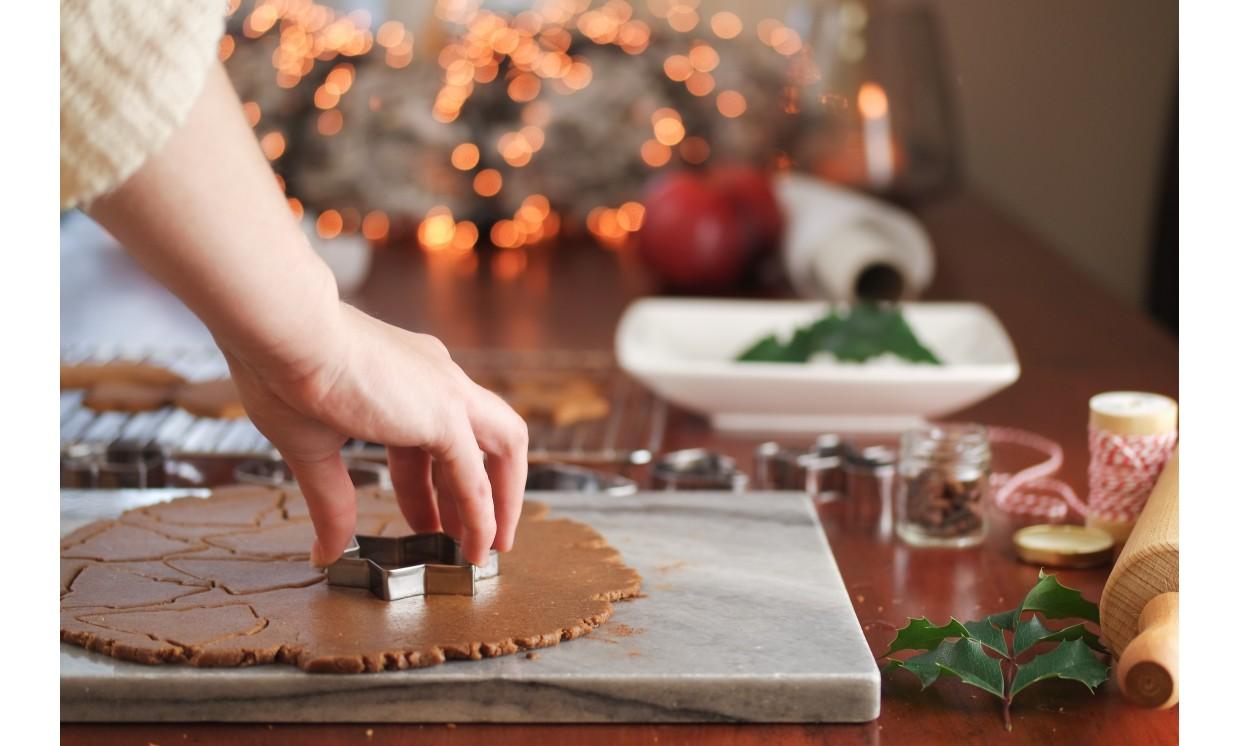 background baking cookies