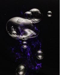 Bubbles and light