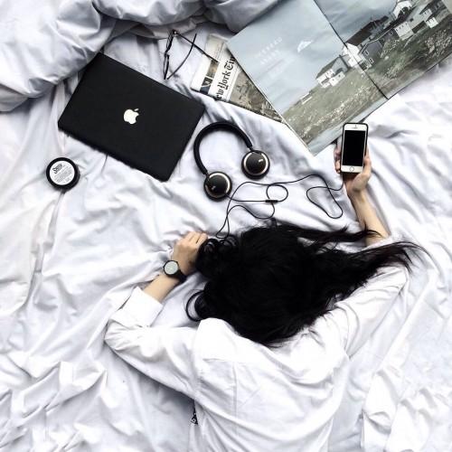 listening music