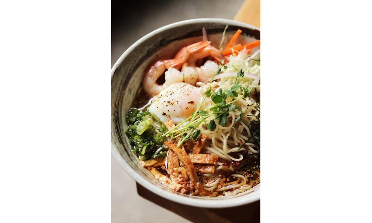 Japanese food noodles