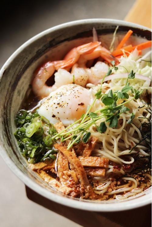 Japanese food noodles
