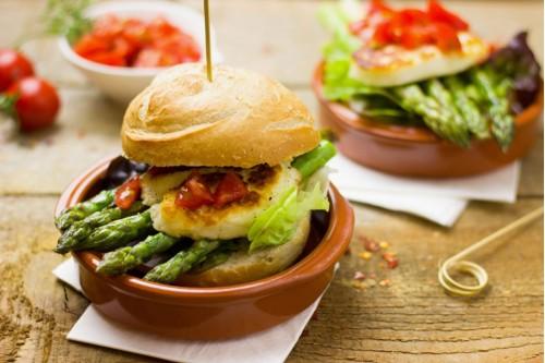 burger food vegans