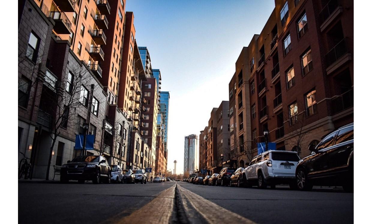 building architecture road city