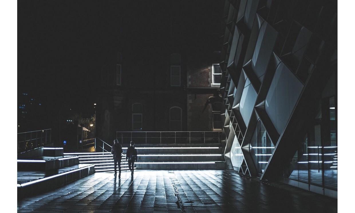 building architecture light city