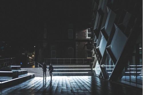 building architecture light city