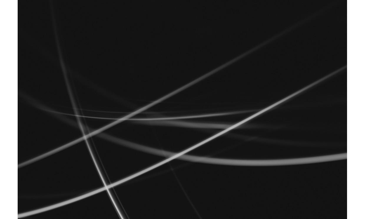abstract curves black white