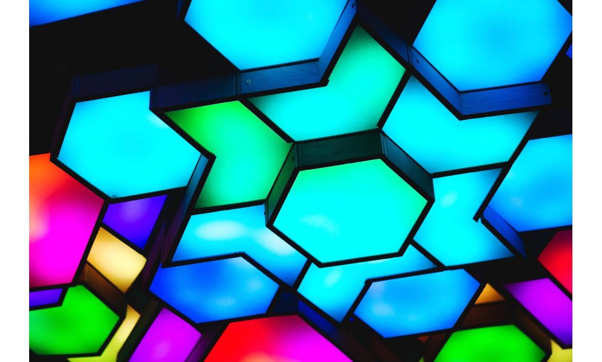 abstract art artistic colorful led